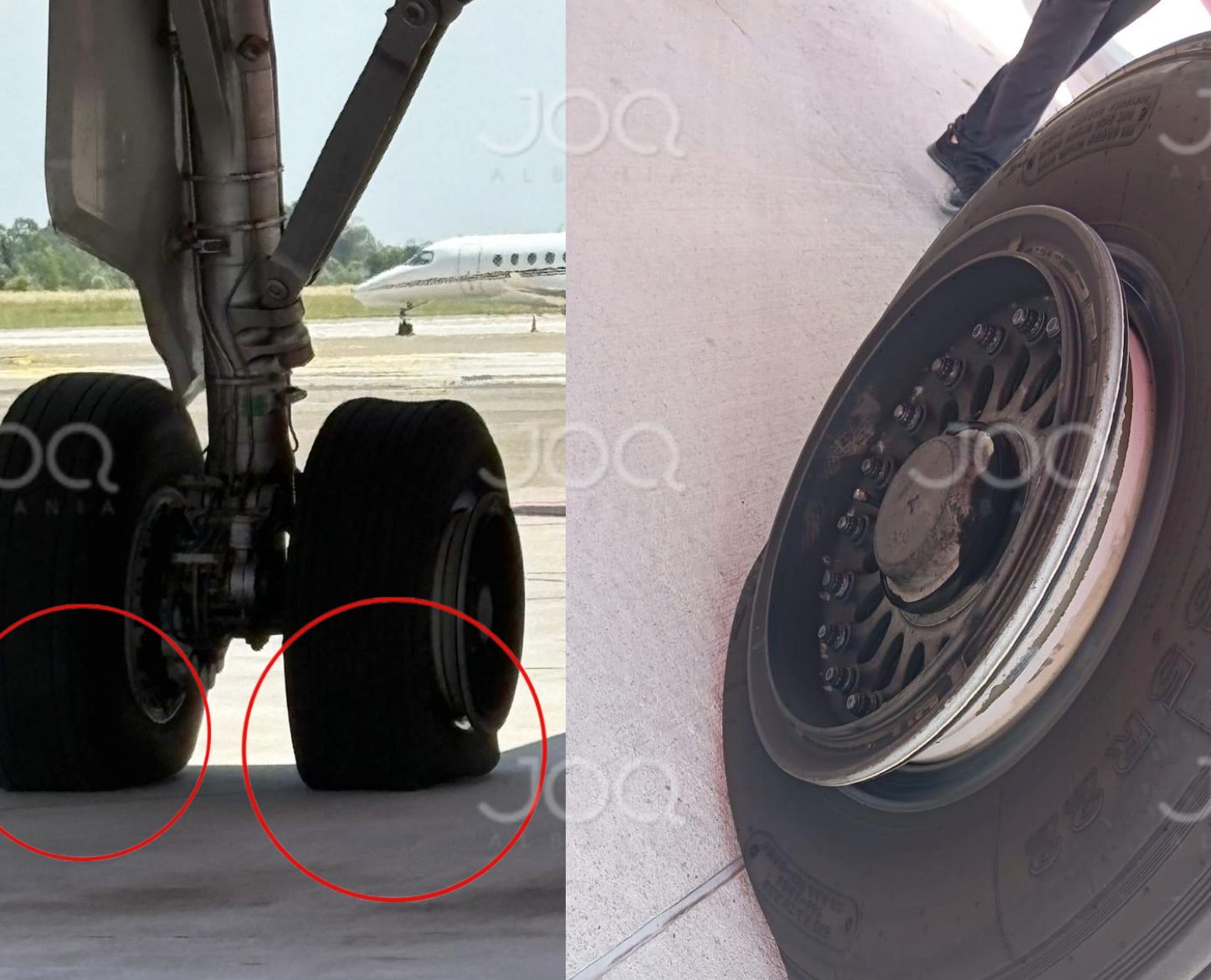 Goma e rënë e avionit të Wizz Air