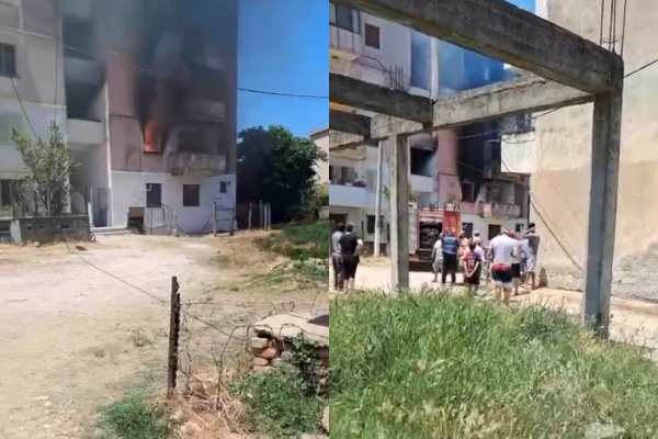 Durrës  Merr flakë kati i dytë i pallatit në Rrushkull  e moshuara pëson djegie në fytyrë