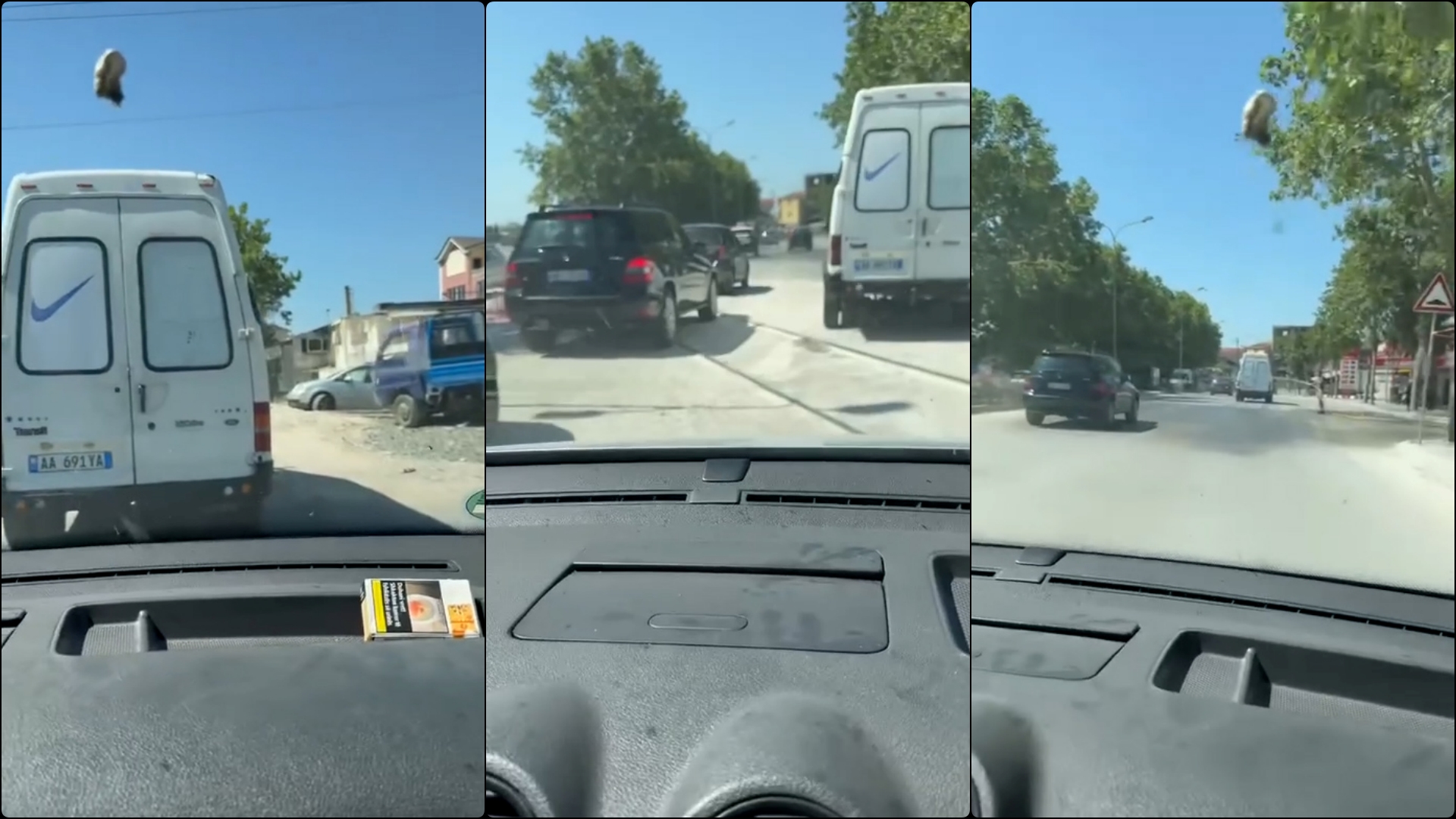 Shinat te “Treshi” lihen në harresë prej tre muajsh, trafik, gropa dhe pluhur pa fund