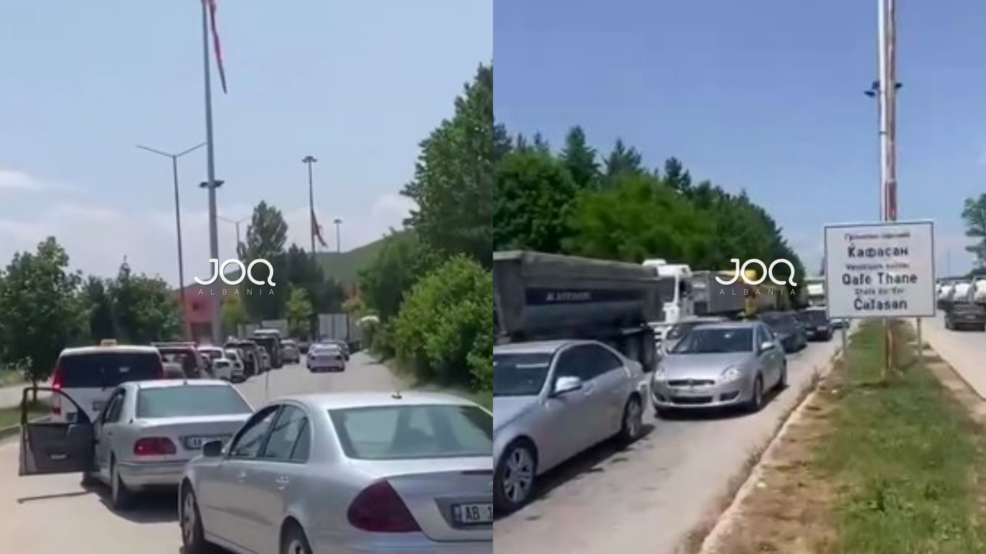 Qytetarët bllokohen 2 orë në doganën e Qafë Thanës: Nuk na japin shpjegim