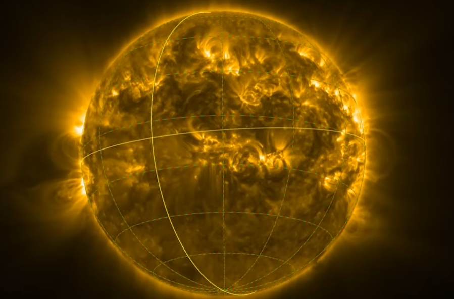Sonda Solar Orbiter siguron pamjet e para të polit jugor të Diellit