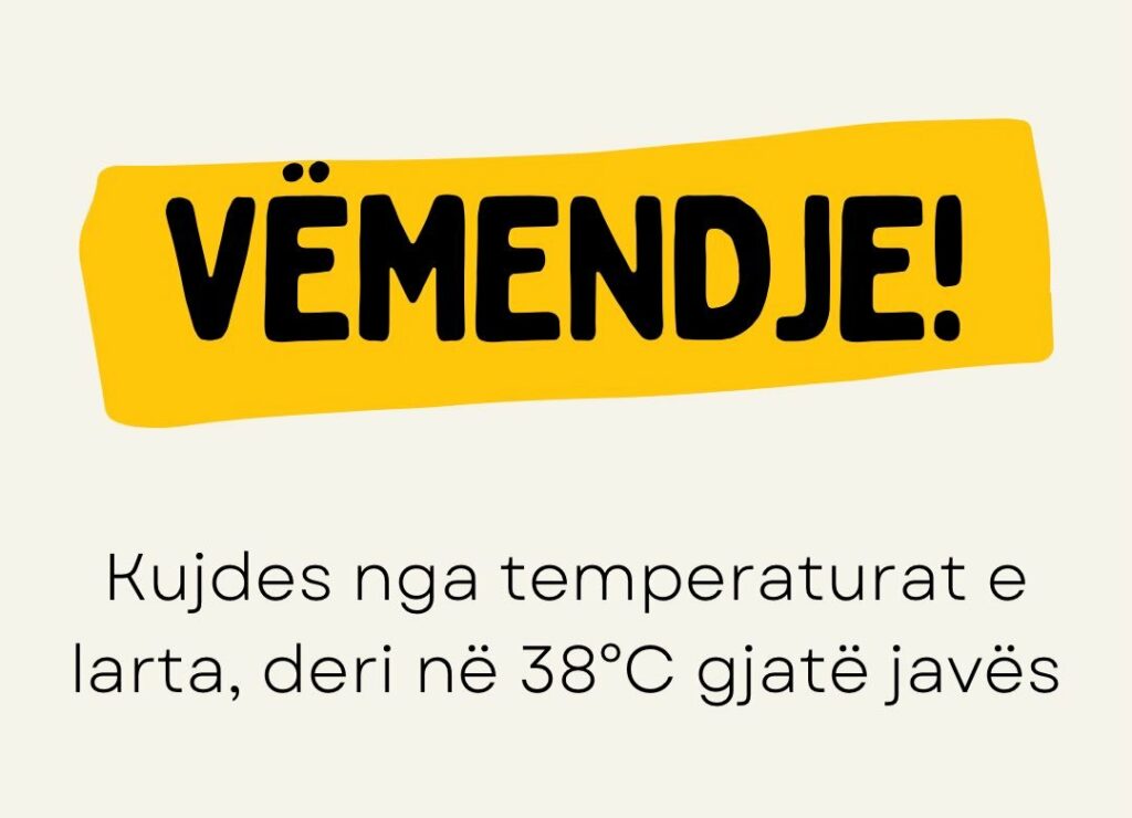 Temperaturat prekin të kuqen, Drejtoria për Emergjenca e Prishtinës apel për qytetarët