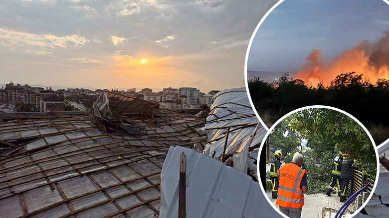 Zjarre dhe erëra të forta, Drejtoria për Siguri dhe Emergjenca: Situatë alarmante në Prishtinë