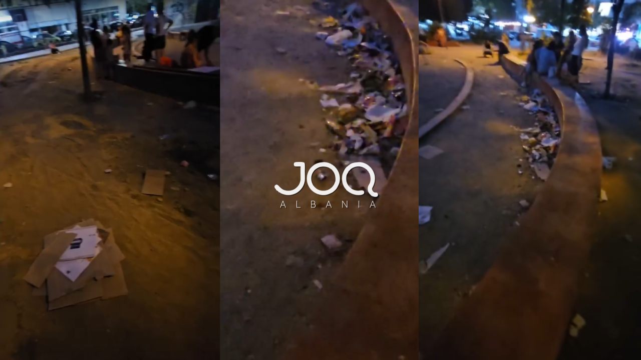 Parku i lodrave në Astir, i mbushur plot me plehra, i braktisur dhe i rrezikshëm për fëmijët