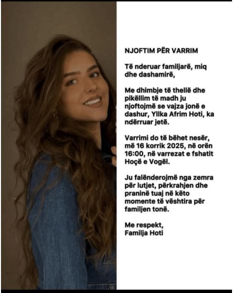 Sot varroset 21 vjeçarja nga Kosova që vdiq në një aksident në Gjermani