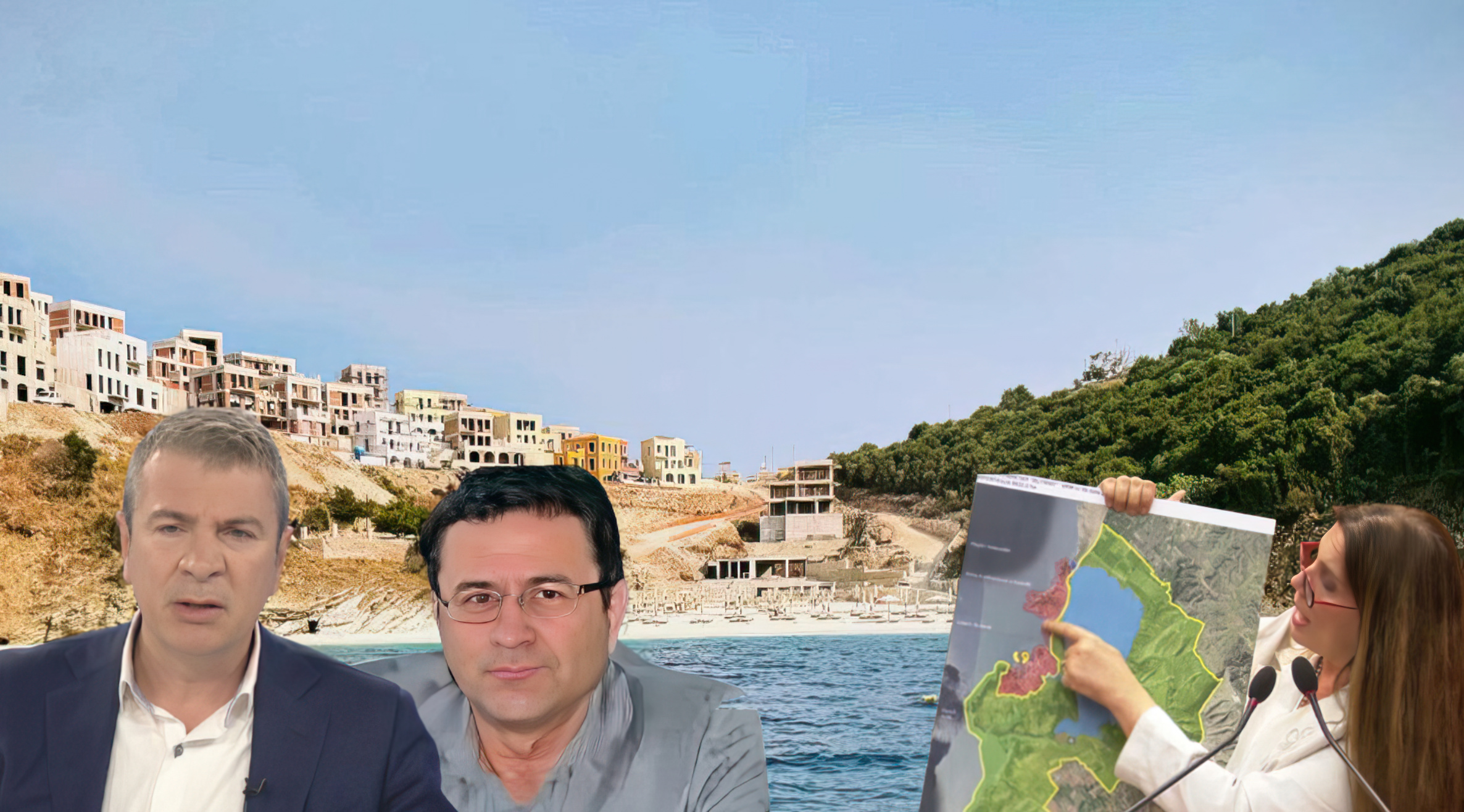 Plazhi i Manastirit nën tra për banorët, Gjiknuri dhe Idajet Ismailaj mbi ligjin