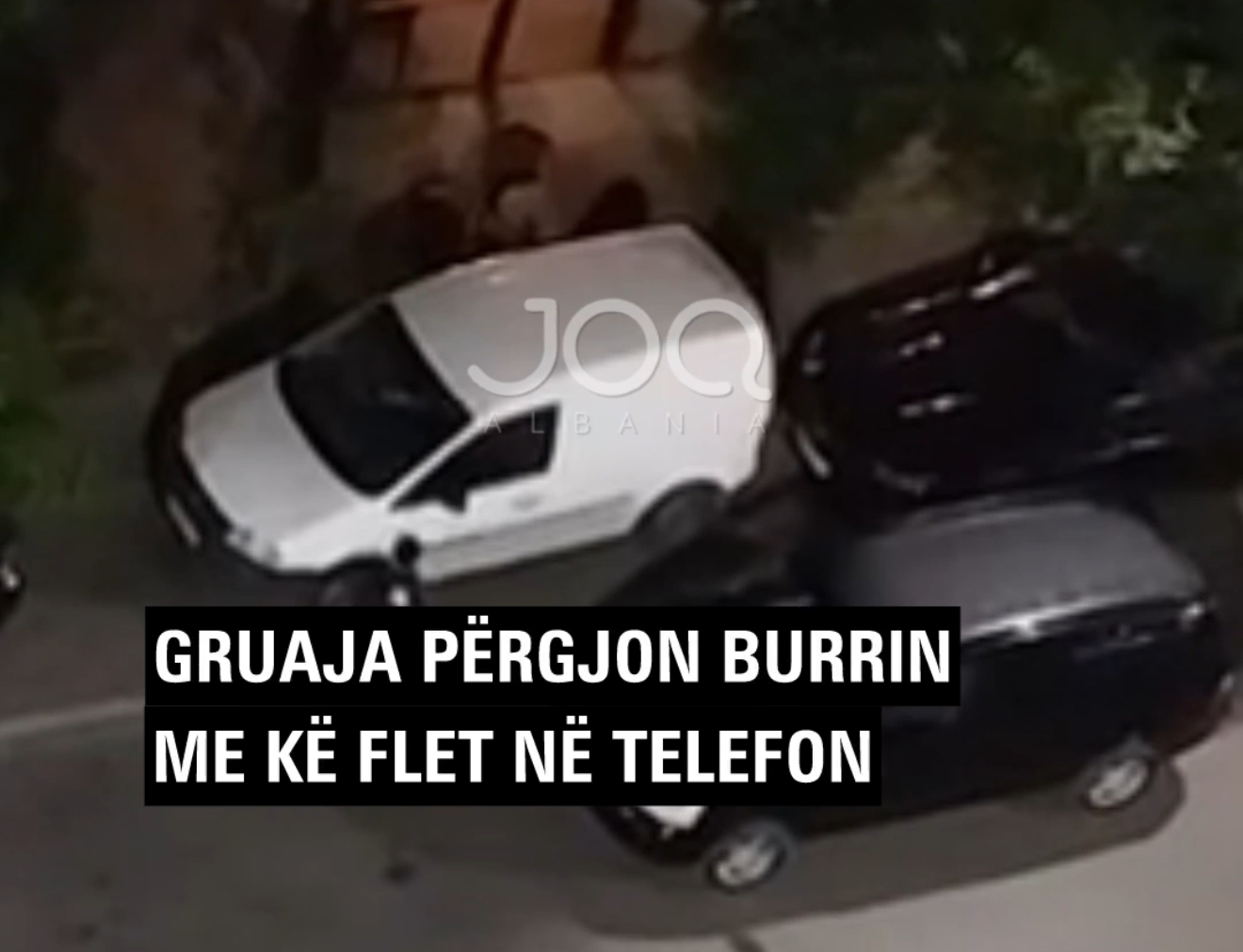 Gruaja përgjon burrin me kë flet në telefon