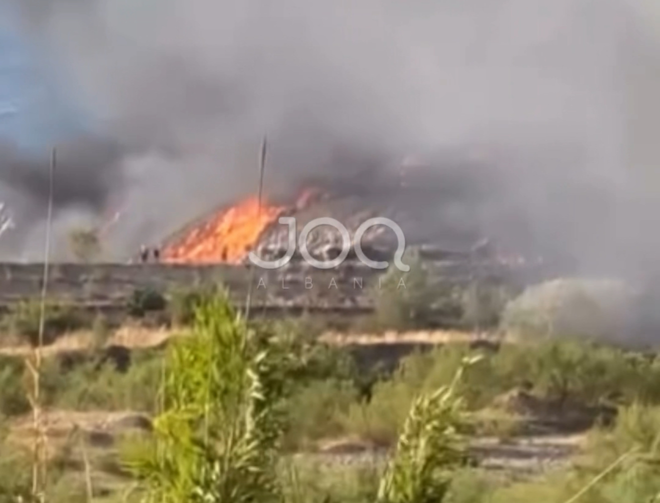 Skandal në Elbasan: Punonjësit e inceneratorit kapen në video duke i vënë flakën plehrave
