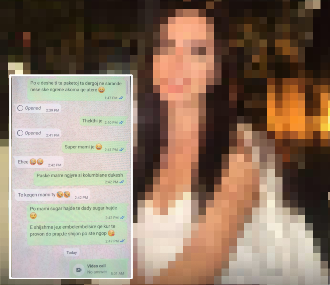  Po shkoj drejt divorcit   gruaja i kap burrit SMS  Më tha e ka shoqe të ngushtë