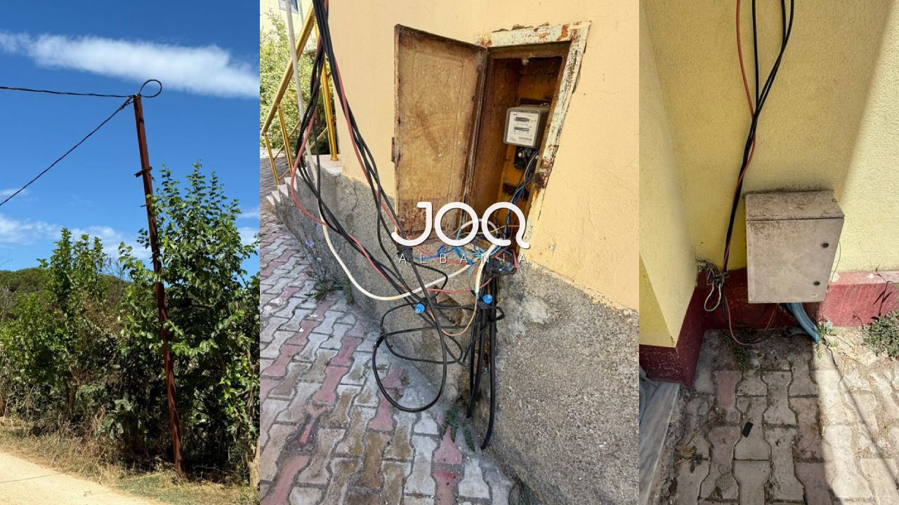 Telat e rrezikshëm të energjisë kërcënojnë jetën e banorëve në Spille