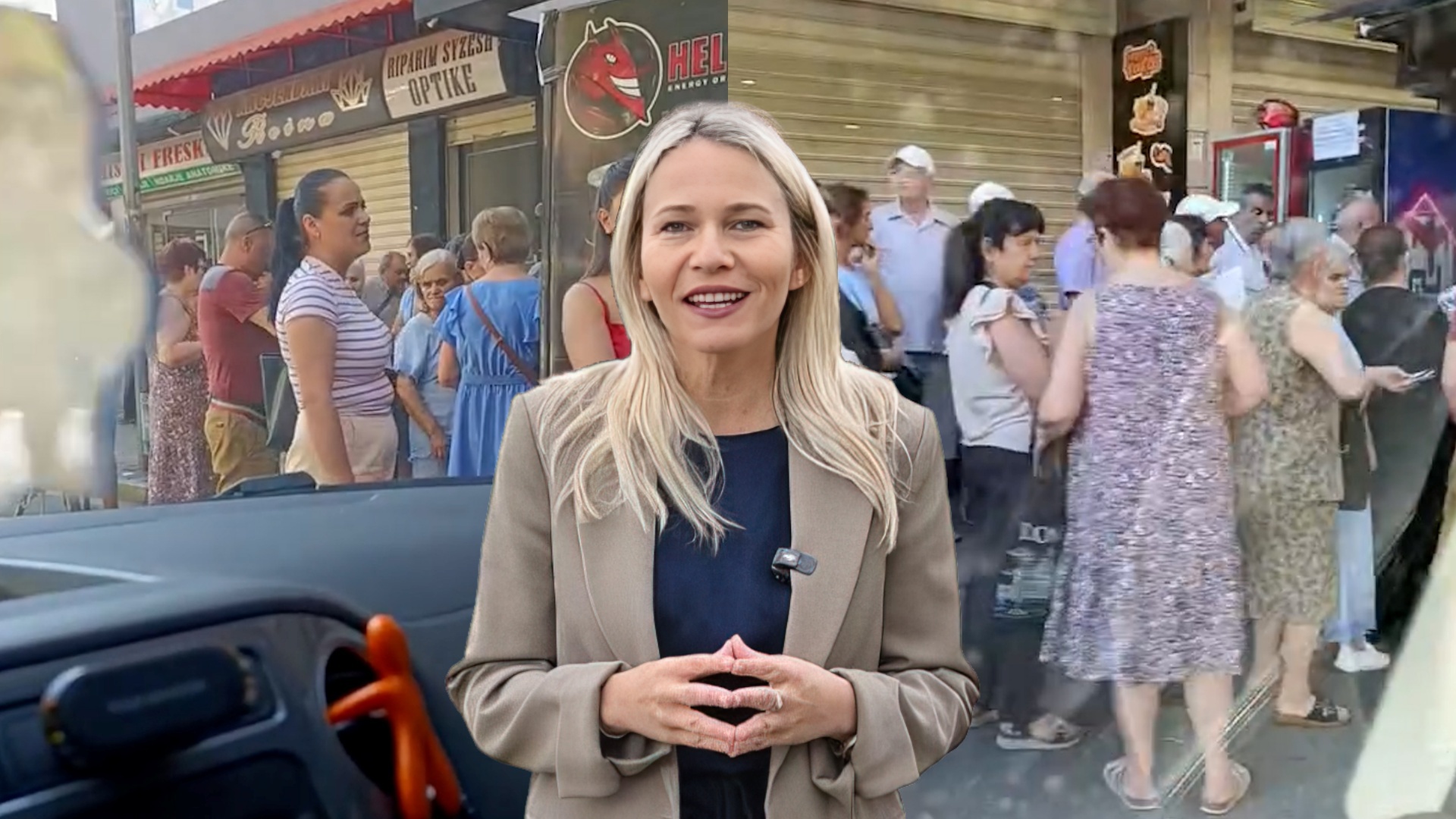 Anduela Ristani le të moshuarit në pisk të vapës për një karton aboneje