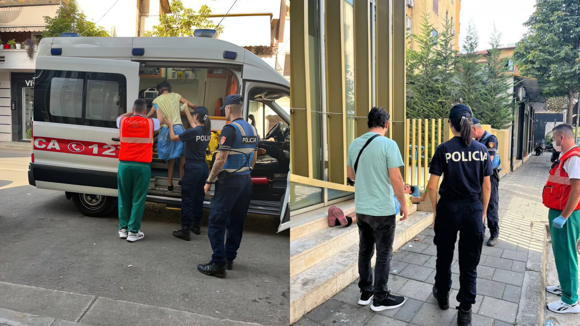 Dy orë pas publikimit në JOQ, vajza në Tiranë merr ndihmën që i nevoitej