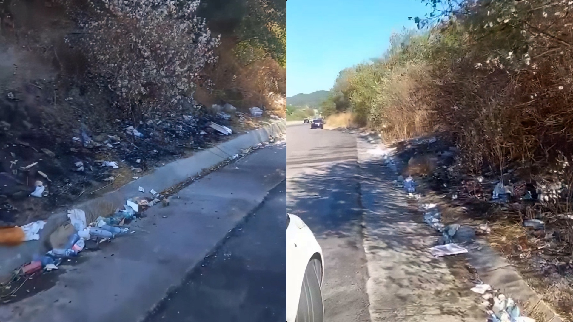 Për një shesh pushimi! Sheshpushimi i autostradës kthehet në Landfill