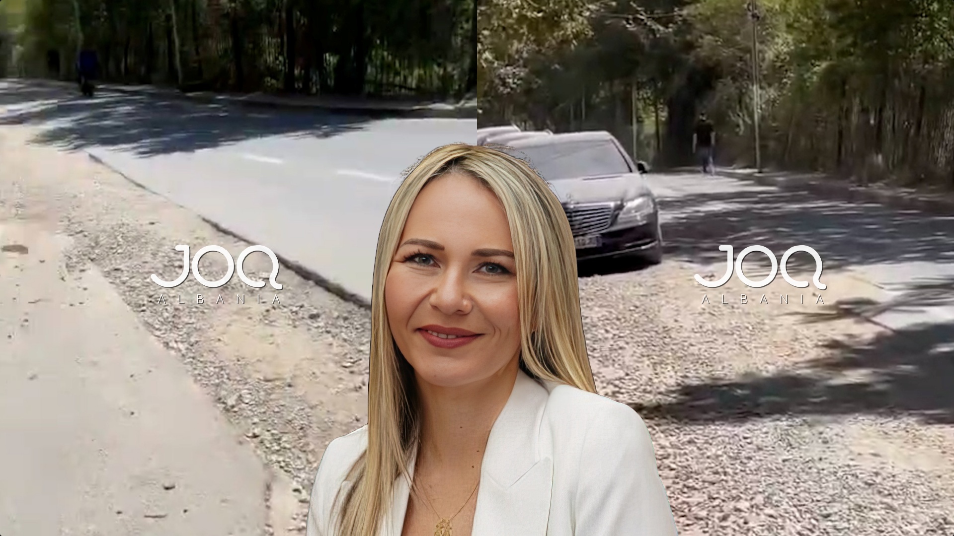 Rruga e shtruar 6 muaj më parë pritet për punime shtesë, lihet e prerë