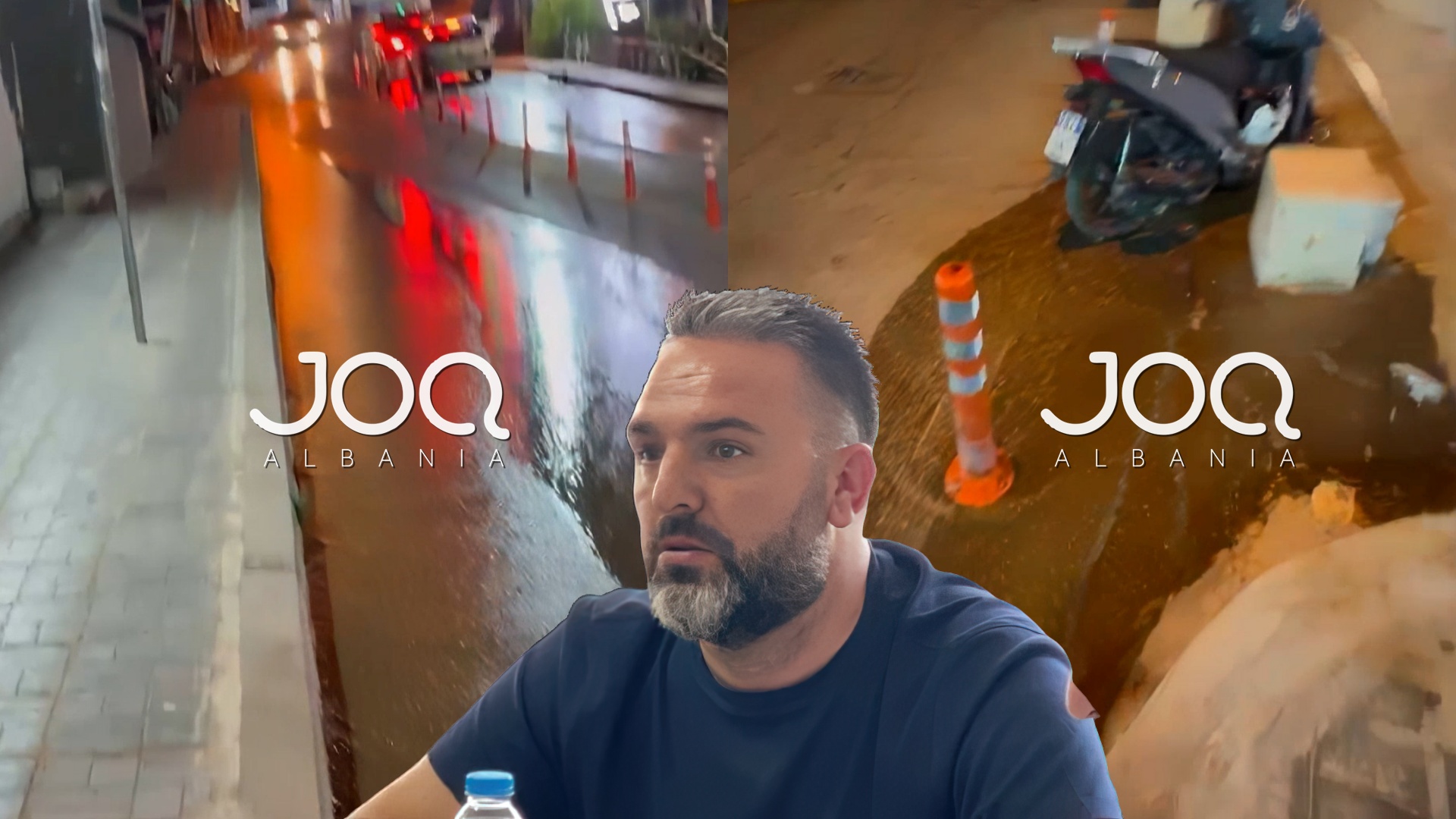 Në mes të sezonit, ujërat e zeza sheshit në Sarandë