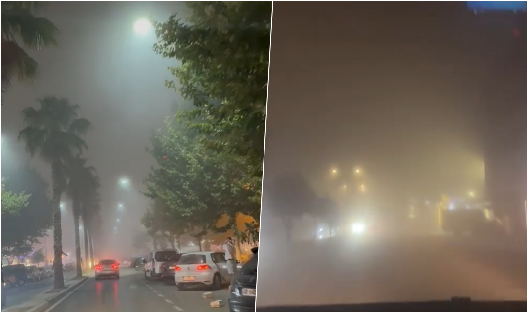 Ç’po ndodh në Durrës?! Qyteti bregdetar pushtohet nga mjegulla e dendur