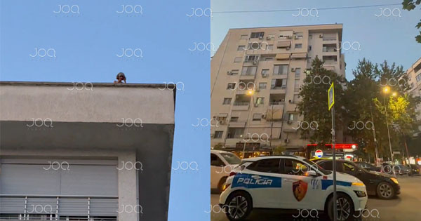 Tentoi të hidhej nga pallati në Astir, gruaja e moshuar shpëtohet nga policia pas dy orësh dramë