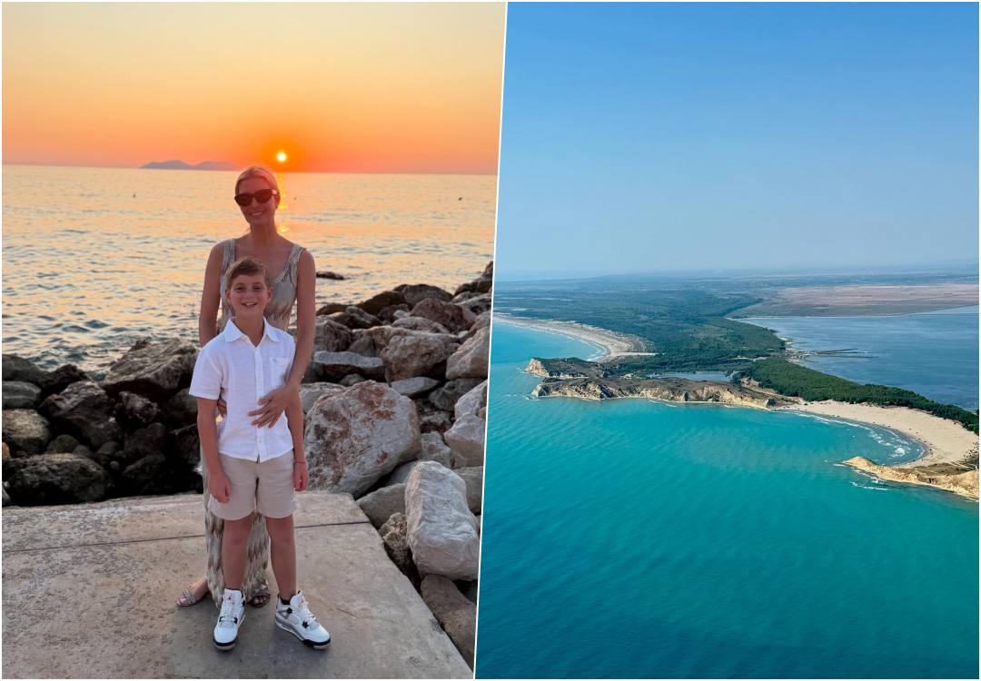 Ivanka Trump poston foto nga Vlora