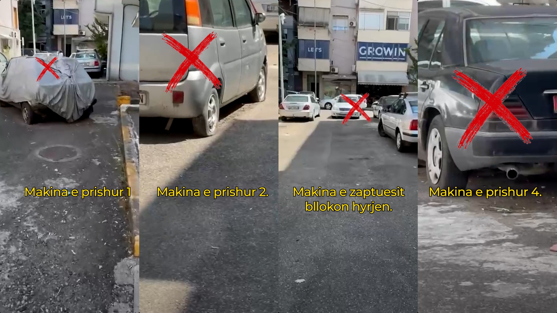 “Tokë e Xanun” në mes të Tiranës, ‘zaptuesi’ pushton parkimin e lagjes