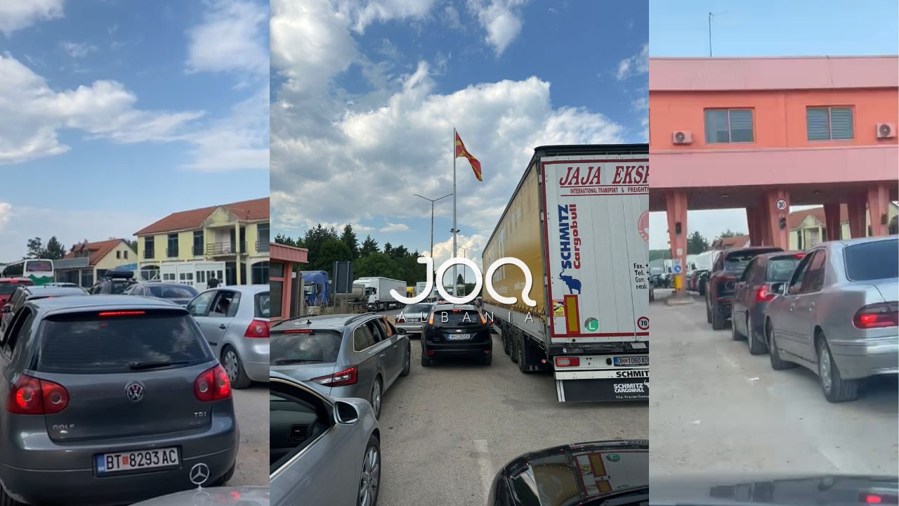 Kaos i përditshëm në kufirin e Qafë Thanës: sportelet mbyllen, qytetarët presin pa fund