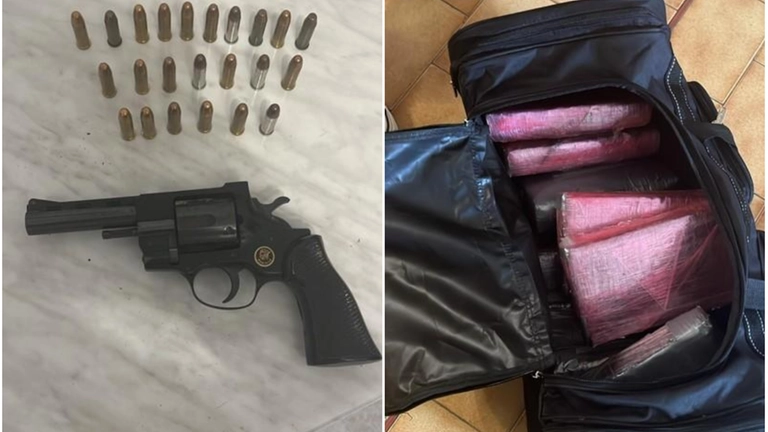 U kap me kokainë dhe armë zjarri në shtëpi  arrestohet shqiptari i rrezikshëm në Itali