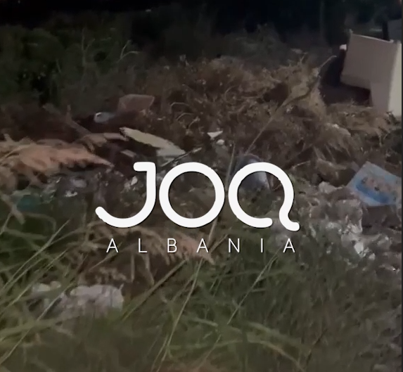 Një kazan i vetëm për mbeturinat në lagjen 18 Tetori në Lushnjë