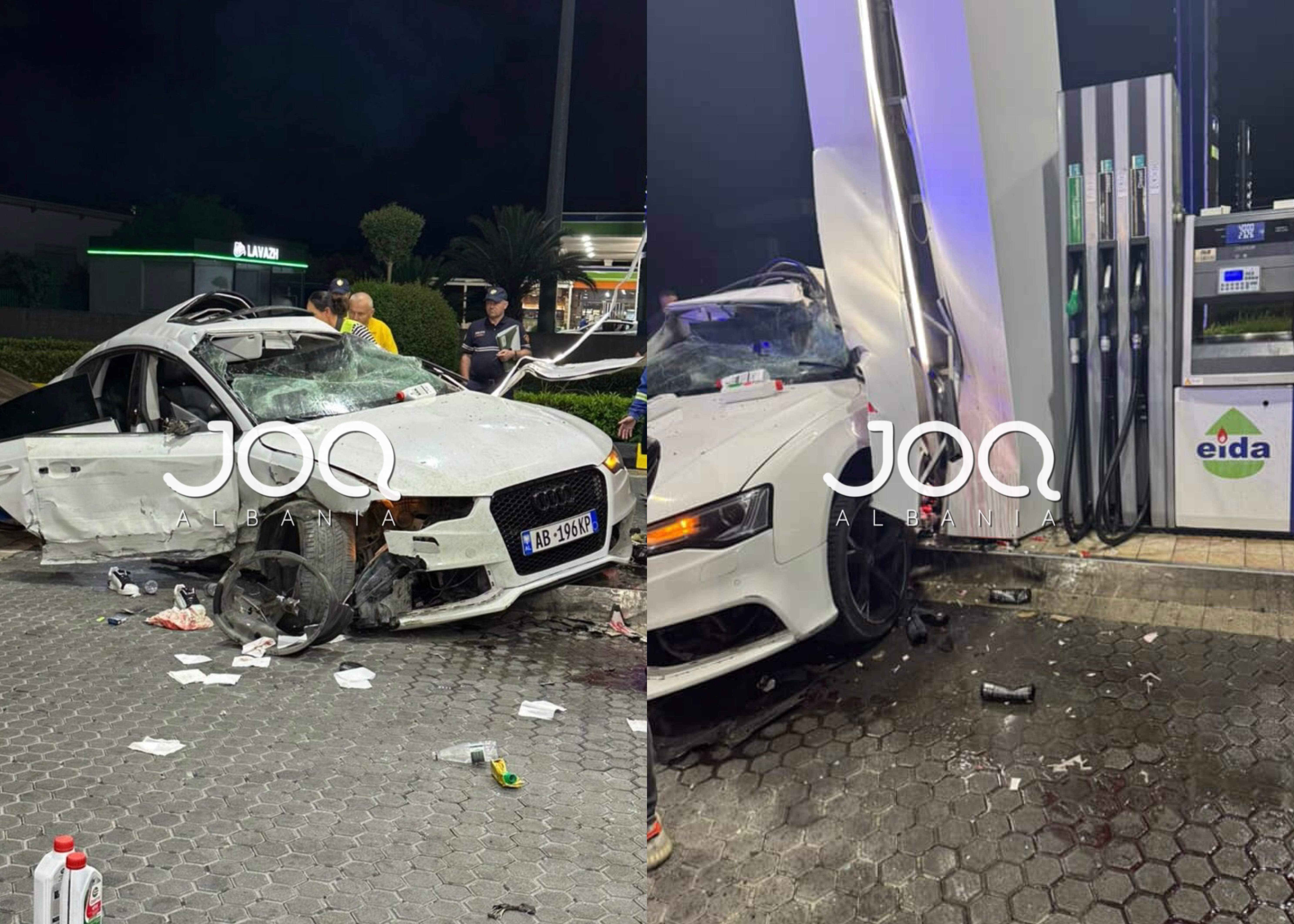 Të rinjtë përplasen me pompën e karburantit, 1 i vdekur dhe 2 të plagosur rëndë