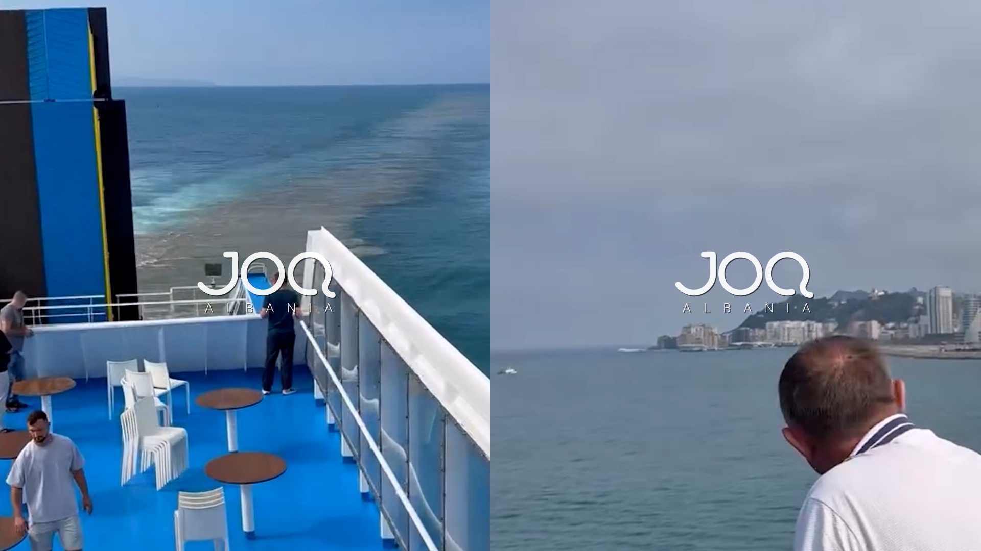 Trageti turbullon ujërat pranë bregut në Durrës