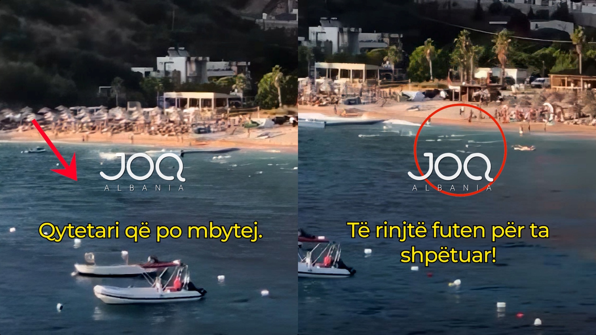 I riu po mbytej, e shpëtuan pushuesit pasi s’kishte roje bregdetare