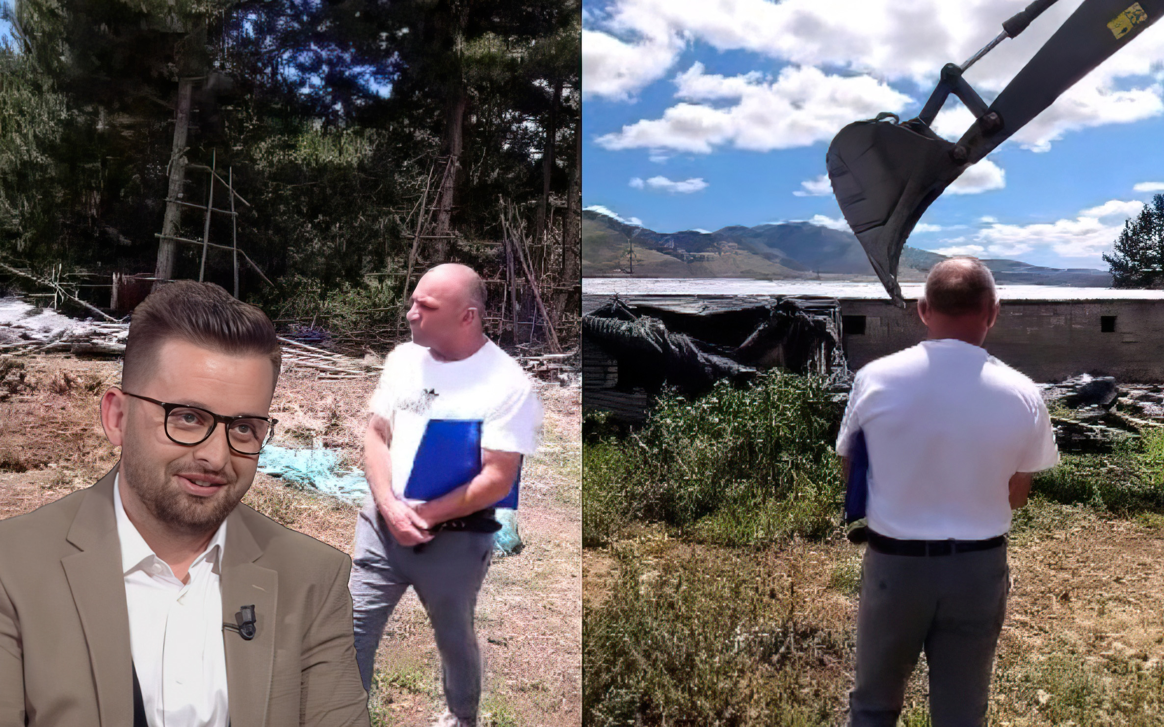 Në kundërshtim me ligjin, kryebashkiaku Isai i prish stallën e lopëve kolonjarit