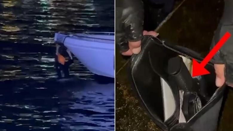 Me pistoletë në rrugët e Sarandës, ndalohen të rinjtë, njëri u hodh në det