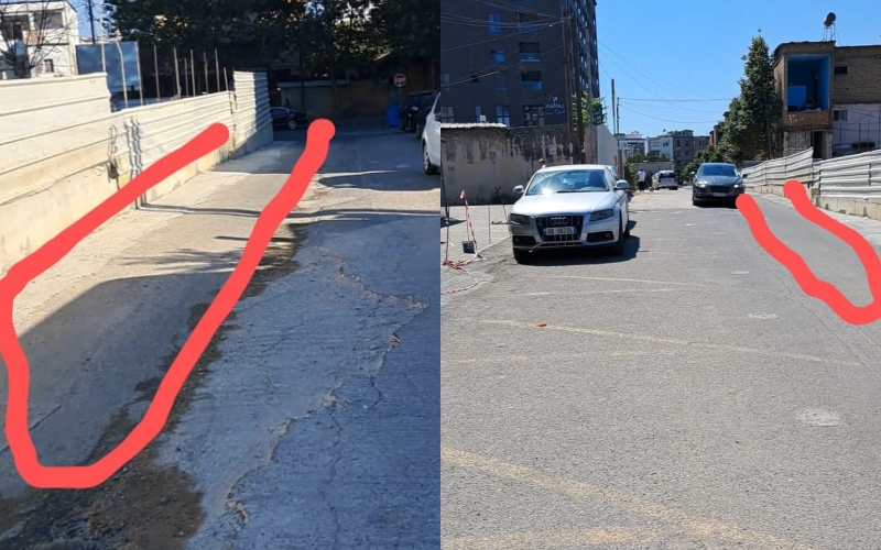 Rama flet për hapësira publike, por në zonën e Xhamllikut po ndërtohet pallat mbi rrugë