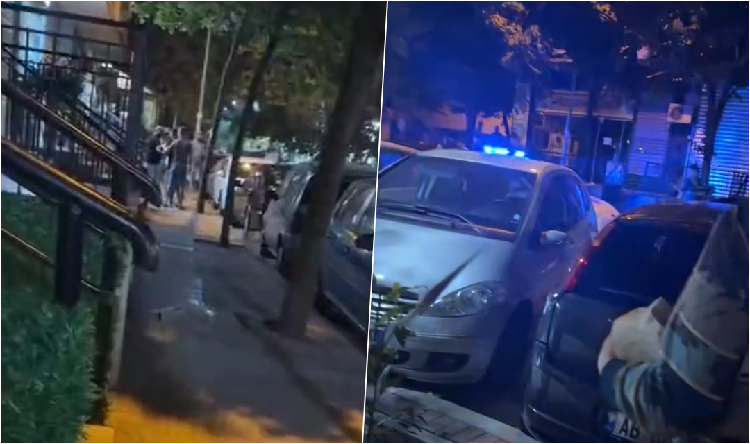Sherr për një vend parkimi në rrugën  5 Maji  në Tiranë  parandalohet tragjedia