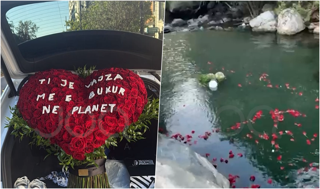 Kuksiani hedh në lum tufën me trëndafila 600 euro pas refuzimit nga vajza nga Kosova