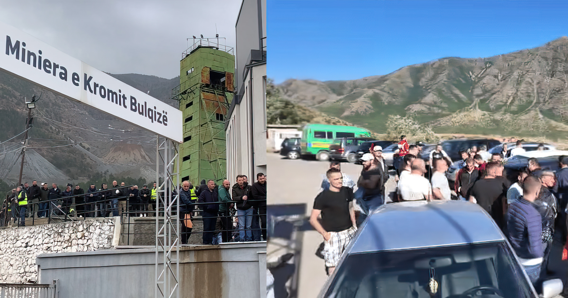 Minatorët e Bulqizës protestojnë sërish  kërkojnë rritje page dhe kushtet e punës