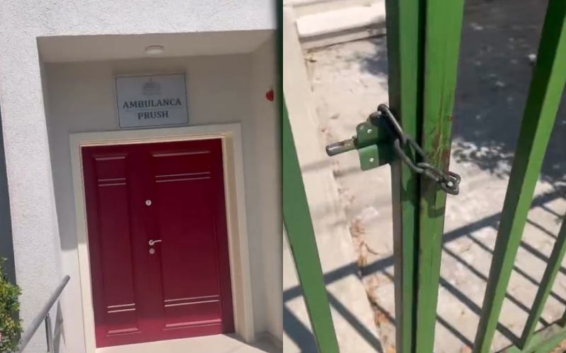 Qendra Shëndetësore në Prush e mbyllur në mes të ditës, banorët pa shërbim