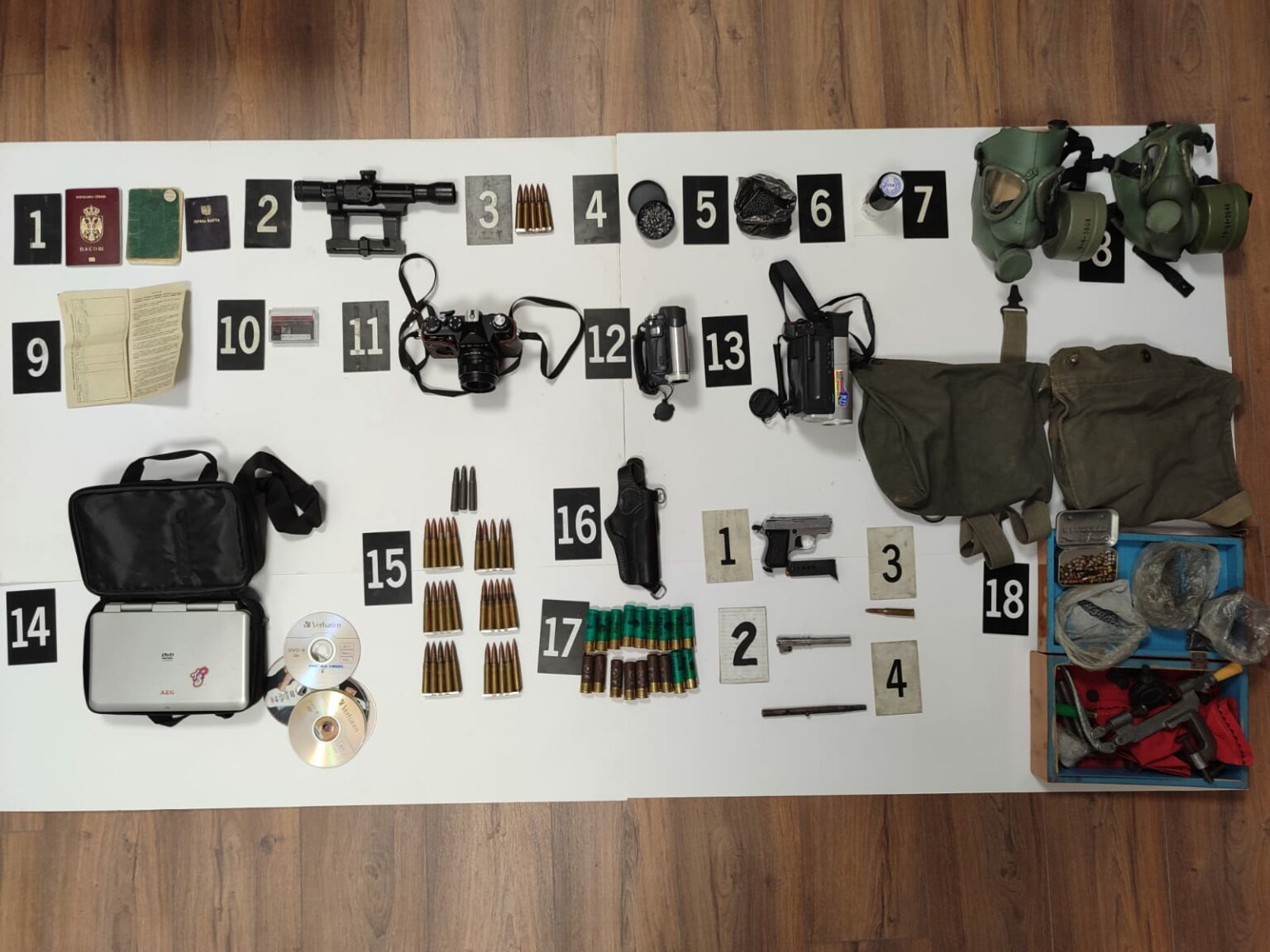 S’ka rehati në veri, policia gjen municion në një banesë të uzurpuar