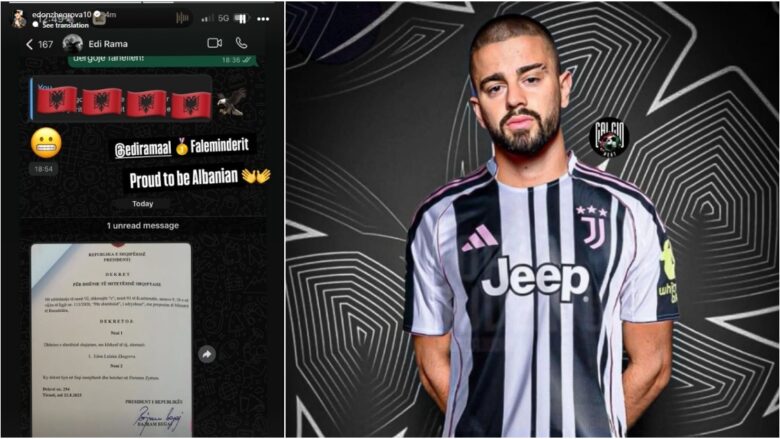 Edon Zhegrova merr pasaportën e Shqipërisë, i hapet dera e transferimit te Juventusi