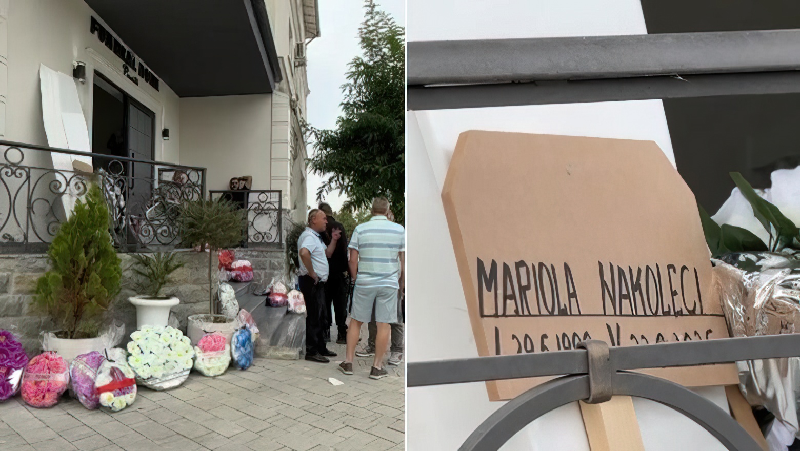 Lamtumira e fundit për Marjola Nakolecin që u vra nga bashkëshorti  fëmijët në gjendje të rënduar