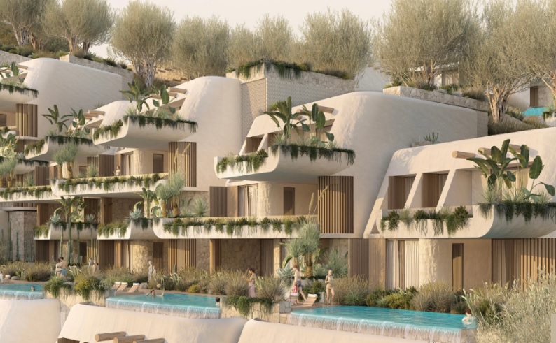 Projekti resortit turistik “The Veil” në Dhërmi, i prezantuar nga shoqëria “Halisof”