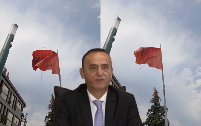 Xhakolli i Pogradecit lë në mëshirë të fatit, flamurin kombëtar në Tushemisht!