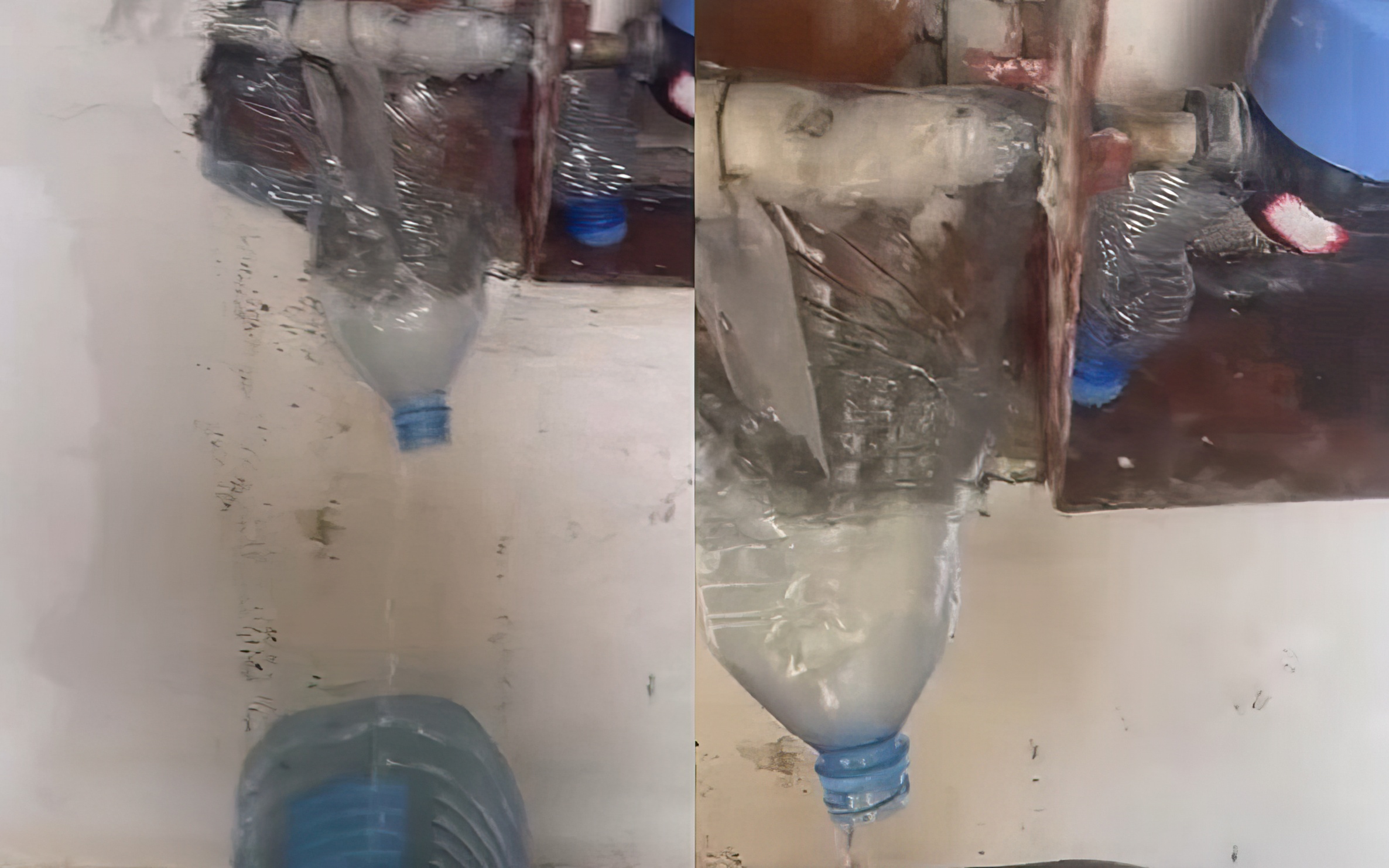 Çahet tubacioni i ujit të pijshëm në një pallat, Ujësjellësi Kuçovë nuk i zgjidh problemin banores