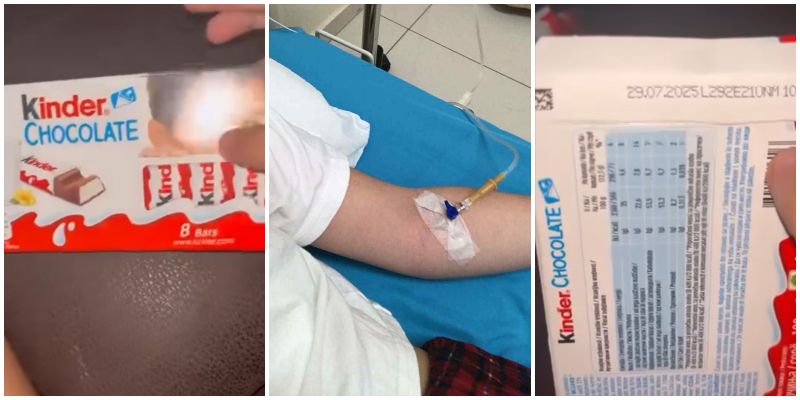 “Hëngra dy çokollata ‘Kinder’, përfundova në serum se kishin skaduar”