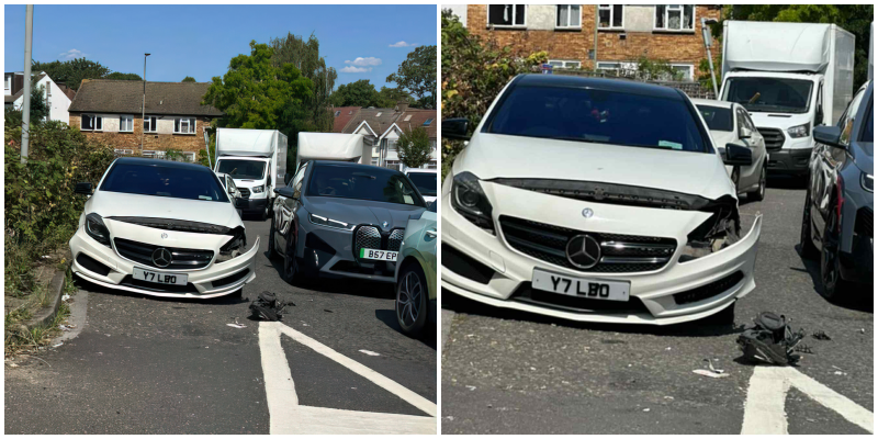 Shqiptari në Londër paralajmëron patriotin: Hiq makinën nga rruga se ta kanë shkatërruar