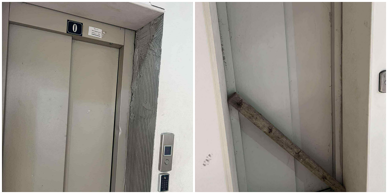 “Ngjitem 9 kate me fëmijën në krah”/ Banorët në hall nga ashensori i prishur, ndërtuesi s’përgjigjet