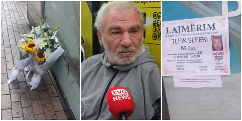 Bashkia Tiranë e la pa shtëpi mes rrugëve  ndërron jetë Tefiku te stacioni i Trenit