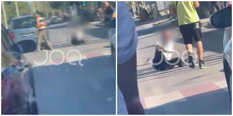 Po kalonte vizat e bardha, makina “fluturon” në ajër qytetarin në Kamëz