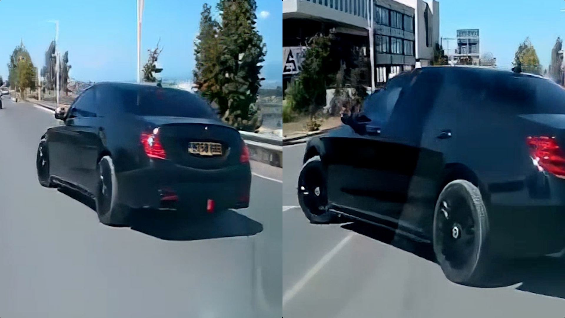 Shoferi manovron rrezikshëm duke cënuar jetën e qytetarëve