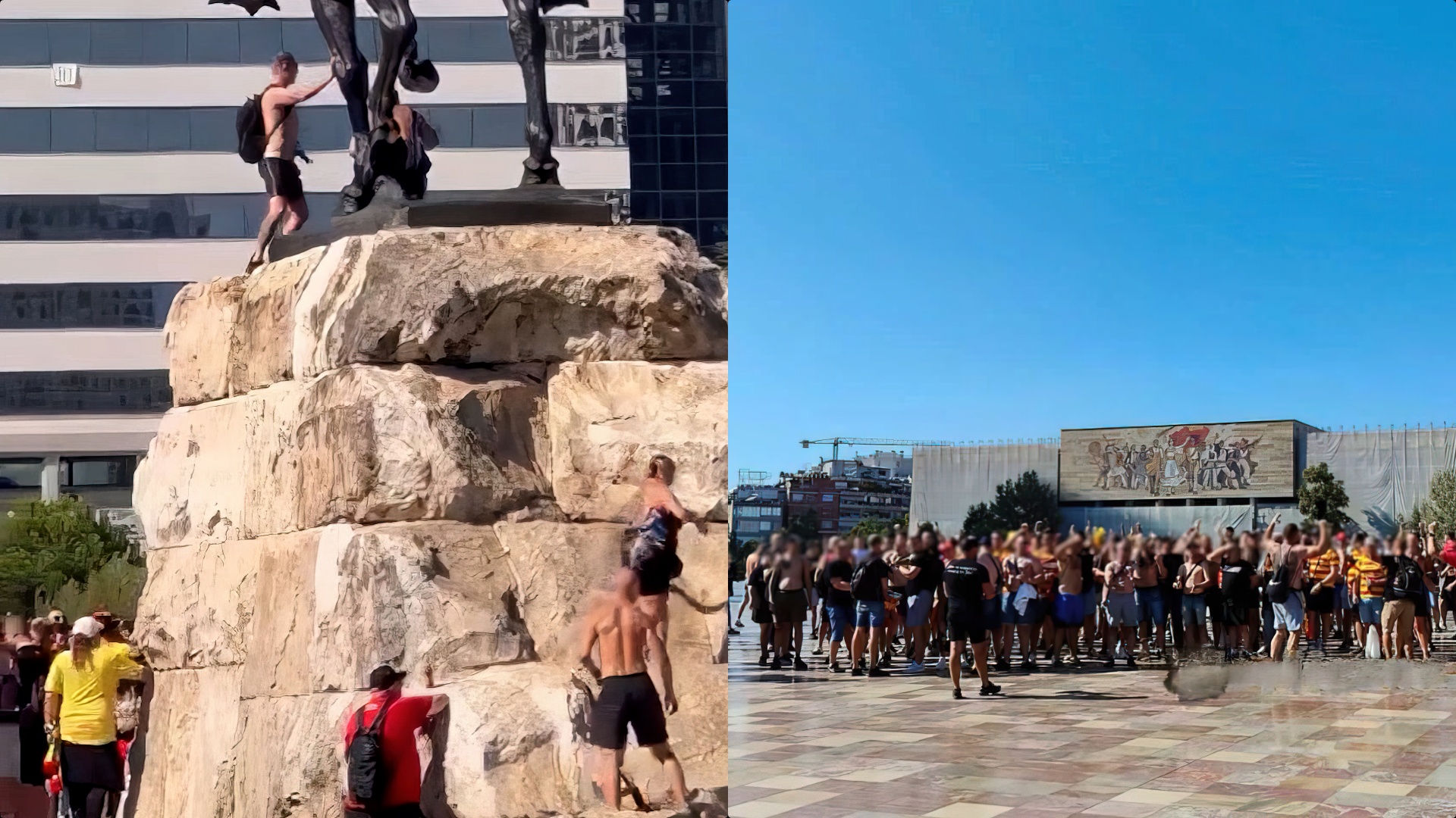 Arrestohen tifozët që ‘vunë nderin’ në vend, asnjë masë për përdhosësit polakë