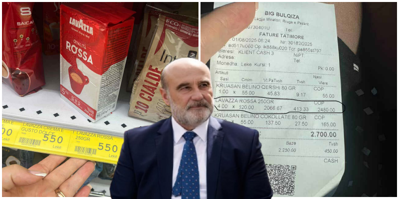 BigMarketi i Vullnet Sinajt zhvat mirë shqiptarët, çmimet ndryshe në rafte dhe kasë